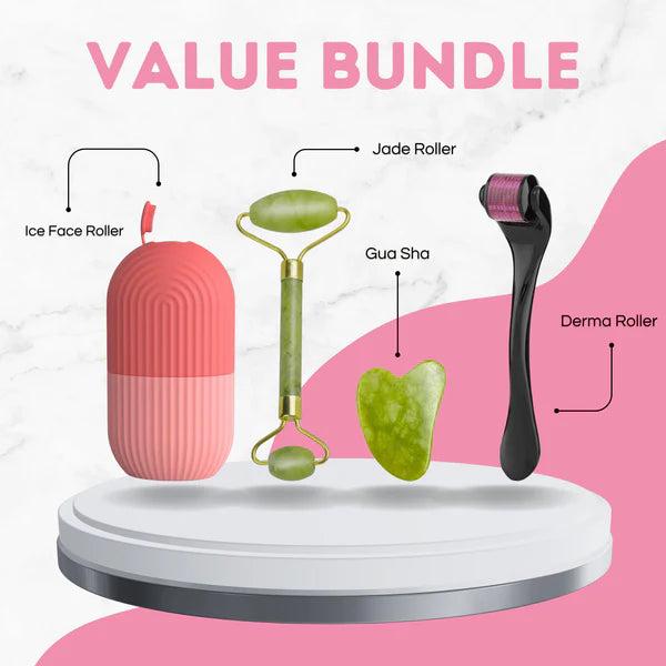 Marble | Ice Roller Facial Massage | Derma Roller [pack Of 3]